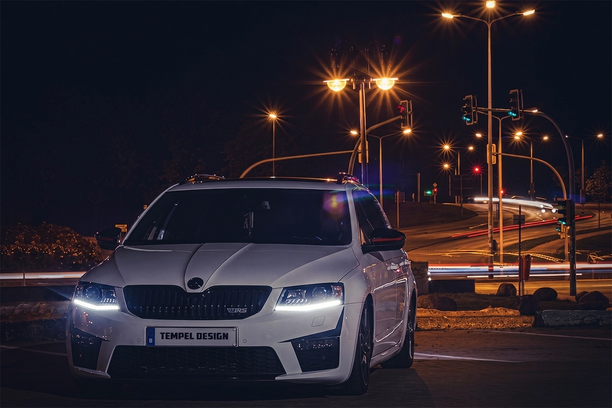 Night Drive Carshooting bei Nacht